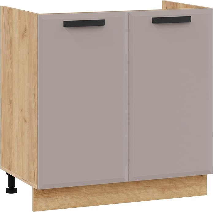 

Шкаф напольный Трия Тиана 1Н8М (дуб крафт золотой/мокко супермат)