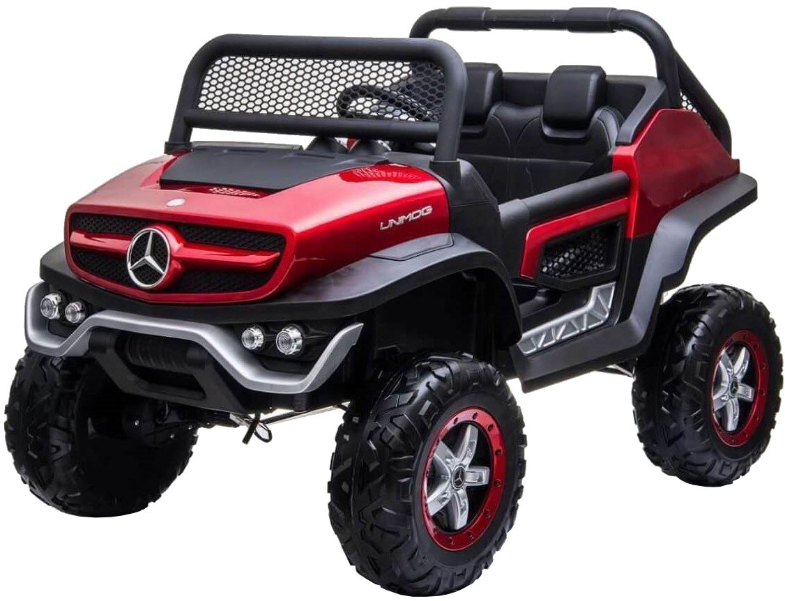

Электромобиль RiverToys Mercedes-Benz Unimog Concept P555BP 4WD (вишневый)