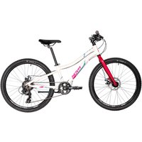 Велосипед Novatrack Novara 6.D 2025 24AHD.NOVARA.10WT5 (белый)