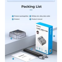 USB-хаб Orico XHJ2U2C-G2-10-GY-BP в Орше