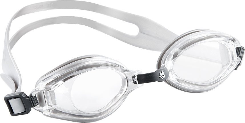 Очки для плавания Mad Wave Predator (серебристый)