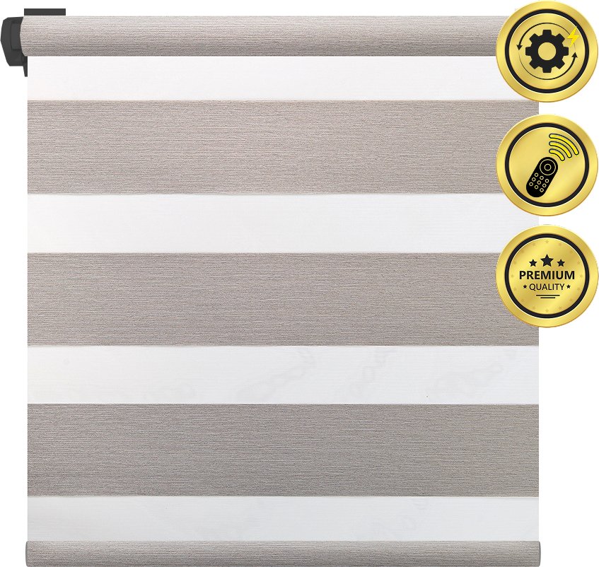 

Рулонная электроштора НеоФьюжен Юпитер 180х250 левая (светло-серый, черная фурнитура)