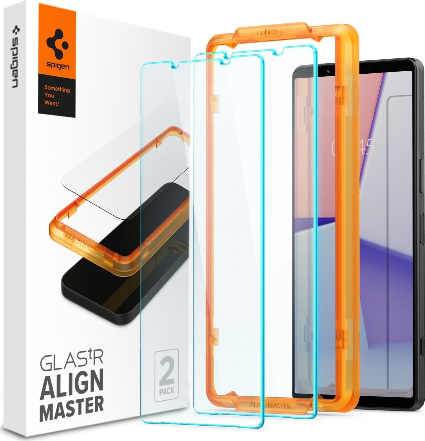 

Защитное стекло Spigen ALM Glas TR Slim для Sony Xperia 1 V AGL06430 (2шт)