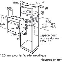 Электрический духовой шкаф Bosch Serie 2 HBF133BA0