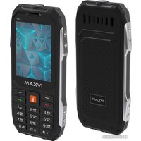 Кнопочный телефон Maxvi T101 (черный)