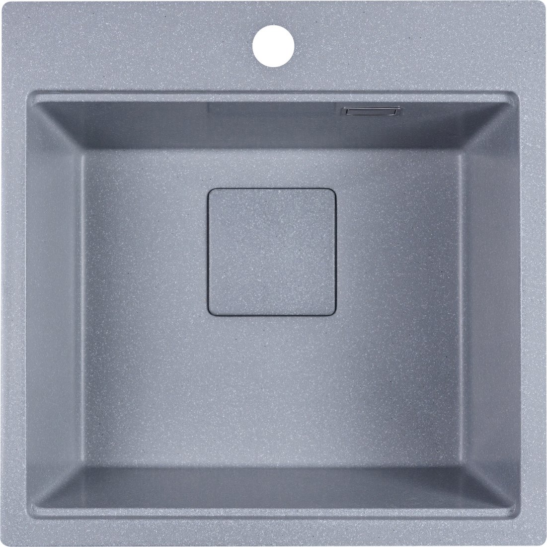 

Кухонная мойка Marblan Comfort 50 (серебристый, с сифоном и колландером)