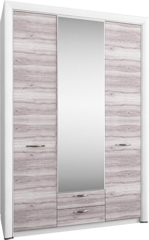 

Шкаф распашной Anrex Olivia 3D2S Z Вудлайн Кремовый/Дуб Анкона