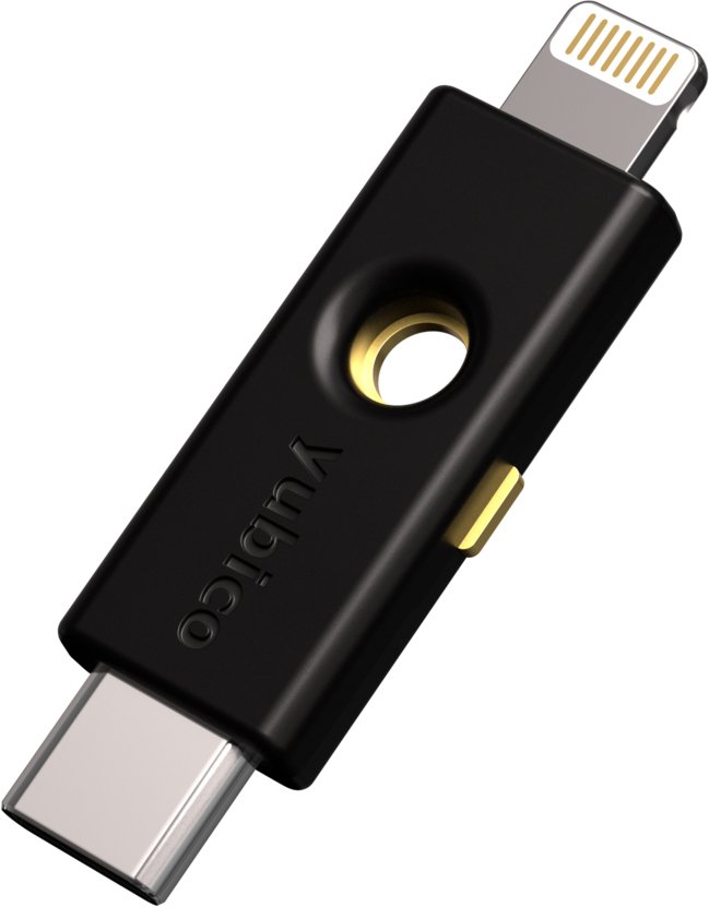 

Аппаратный криптокошелек Yubico YubiKey 5Ci