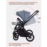 Универсальная коляска Rant Basic Nexus RA106 (2 в 1, серый)