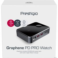 Внешний аккумулятор Prestigio Graphene PD Pro Watch Edition (зарядная станция)