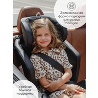 Детское автокресло Amarobaby Favorite Isofix С усиленной боковой поддержкой AB24-20FAV/0911 (черный/серый)
