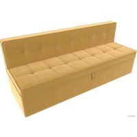 Диван Лига диванов Техас 340 (микровельвет желтый)