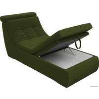 Элемент модульного дивана Лига диванов Холидей люкс 105639 (микровельвет, зеленый)