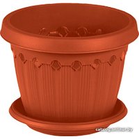Кашпо Эльфпласт Флавия 542 35 л (терракотовый)