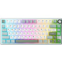 Клавиатура Royal Kludge R75 RGB Sky Cyan (RK Chartreuse)