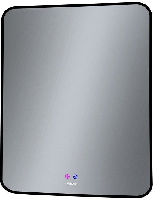 

Grossman Зеркало Elegans-норма Black LED 1770802 (с сенсорным выключателем и подогревом)