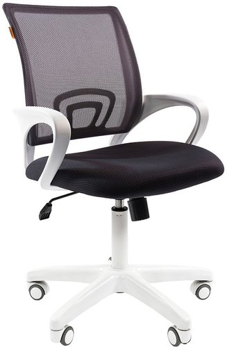 Офисное кресло CHAIRMAN 696 white TW-12/TW-04 (серый)