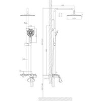 Душевая система  A-Five A5-0638