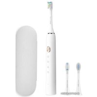 Электрическая зубная щетка Soocas X3U (футляр, 3 насадки, белый)