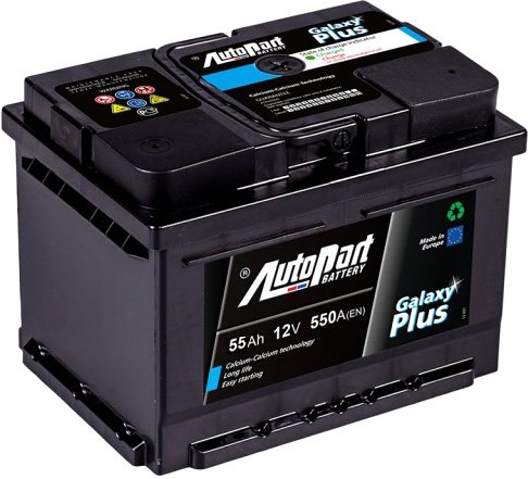 

Автомобильный аккумулятор AutoPart AP552 555-200 (55 А·ч)