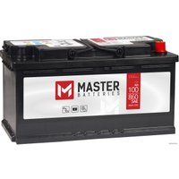 Автомобильный аккумулятор Master Batteries R+ (100 А·ч) в Бобруйске
