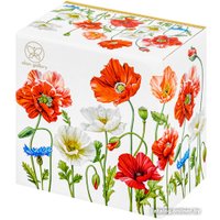 Набор салатников Elan Gallery Маки 420500