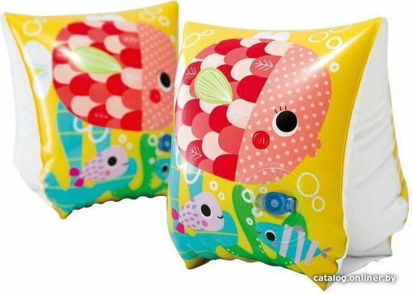 Нарукавники для обучения плаванию Intex Tropical Buddies 58652