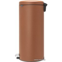 Мусорное ведро Brabantia Pedal Bin NewIcon 30 л (минерально-коричневый)