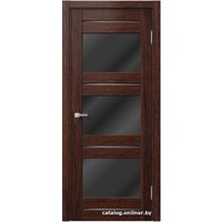 Межкомнатная дверь MDF-Techno Dominika 300 50x200 (magic бордо/лакобель черный)