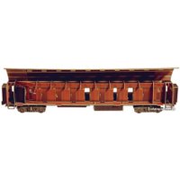 3Д-пазл Умная Бумага Спальный вагон "Красная стрела"