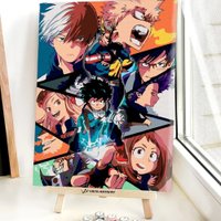 Картина по номерам Red Panda My Hero Academia p54495