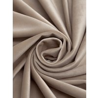 Штора Amore Mio Бархат T66-58 200x270 20839 (бежевый)