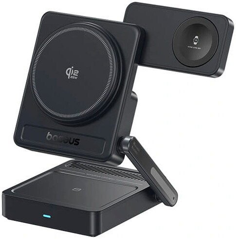 Беспроводное зарядное Baseus PicoGo AF21 Portable 3-in-1 Qi2.2 Wireless Charger 35W E0205402