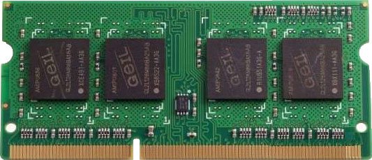 

Оперативная память GeIL 8GB DDR3 SO-DIMM PC3-12800 (GGS38GB1600C11S)