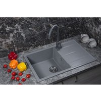 Кухонная мойка AV Engineering Benefit AVE730470SLA (серебристый)