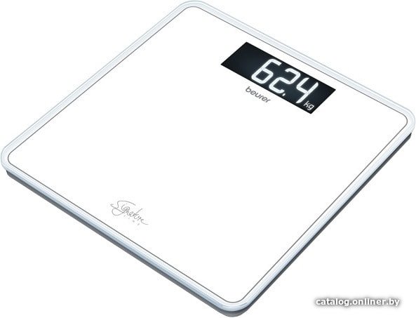 Напольные весы Beurer GS 400 SignatureLine (белый)
