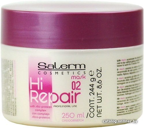 Маска Salerm Cosmetics Маска anti-age восстановление Hi Repair 250 мл