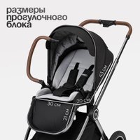 Универсальная коляска Tomix Adele 2 в 1 S760/2 (черный)