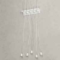 Сушилка для белья Sundays Home Потолочная 5 прутьев 160см (алюминий/белый)