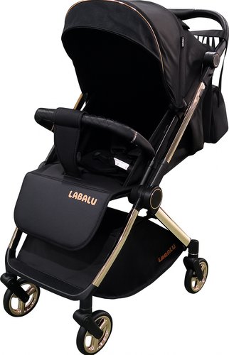 Коляска прогулочная «книга» Labalu Dream D9 (черный)