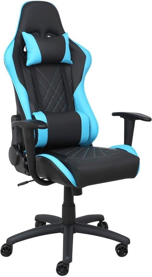 

Игровое (геймерское) кресло AksHome Epic (голубой/черный)