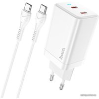 Сетевое зарядное Hoco N23 USB Type-C (белый)