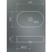 Умывальник Gid N9020