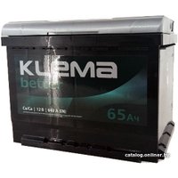 Автомобильный аккумулятор Klema Better 6СТ-65А(0) (65 А·ч)
