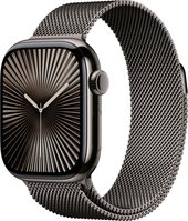 Watch Series 10 LTE 46 мм (титановый корпус, сланец/сланец, миланская петля S/M)