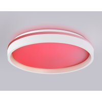 Припотолочная люстра Ambrella light Orbital FZ607 WH/GD (белый/золото)