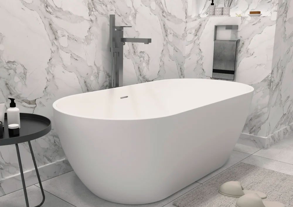 

Ванна Marmo Elite Монца 167 (белый)