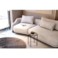 Журнальный столик Sheffilton SHT-CT53 (черный алмаз/черный муар)