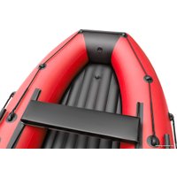 Моторная лодка Roger Boat Trofey 3500 (без киля, красный/черный)