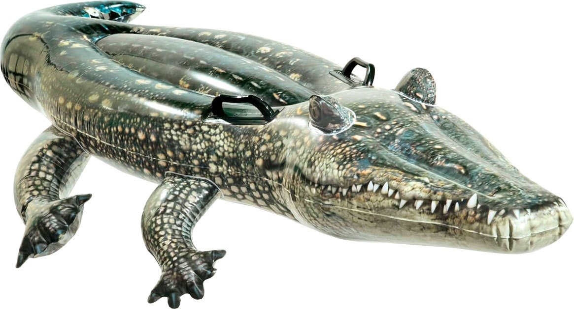 

Надувной матрас Intex Realistic Gator Ride-on 57551